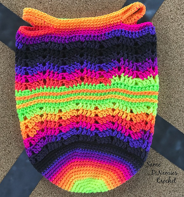 Dancing Flames Market Bag