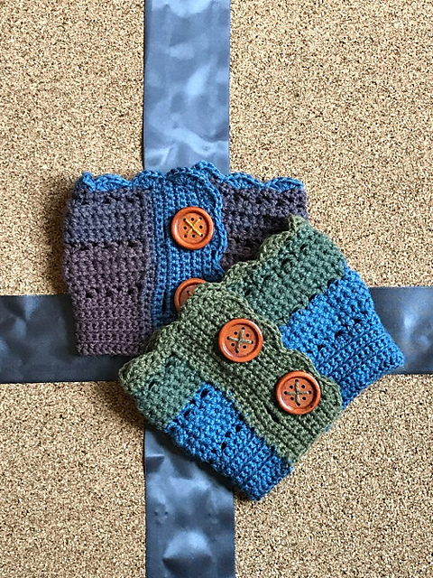 Autumn Sky Boot Cuffs