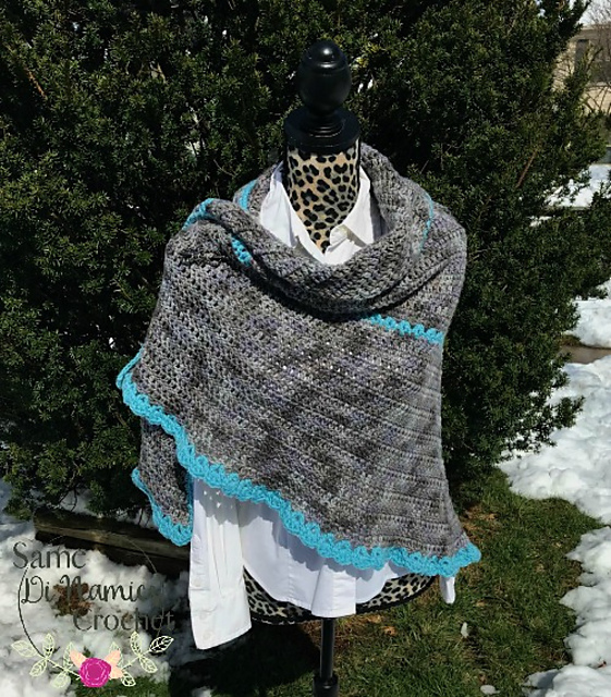 Misty River Shawl