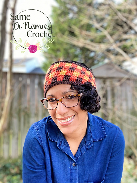 Plaid Headband and Earwarmer