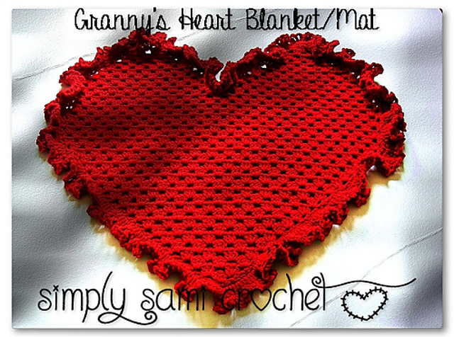 Granny's Heart Photography Mat/Blanket