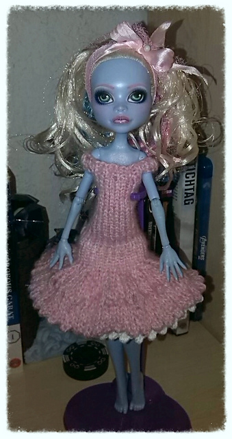 Monster High Dress with underskirt / Kleidchen mit Unterrock