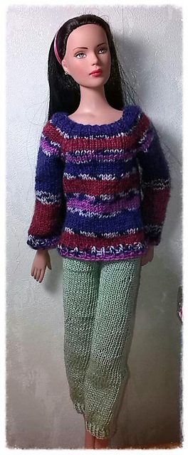 Basic Sweater for Tonner Dolls (16'') or Minifee