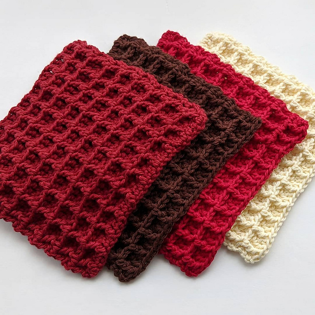 Waffle Washcloth