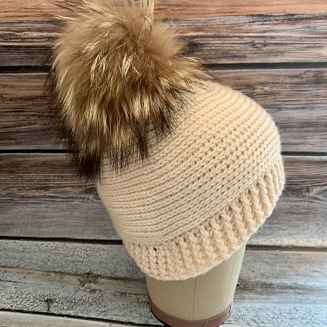 Its not knitted beanie