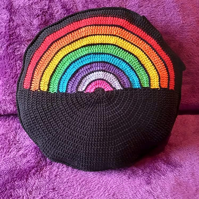 80's Rainbow Pyjama Case