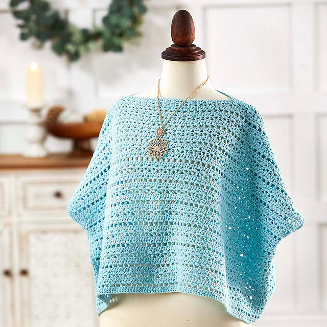 Poised Poncho Top