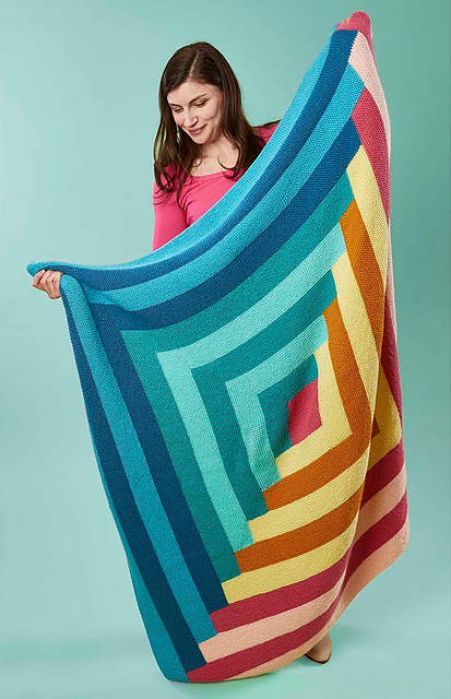 Chroma Color Block Blanket