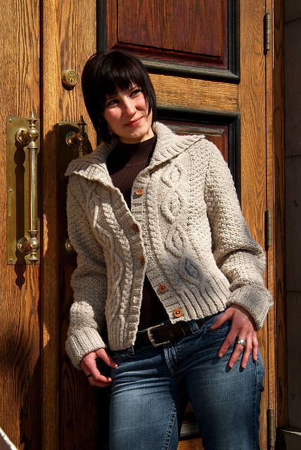 Cable Cardigan