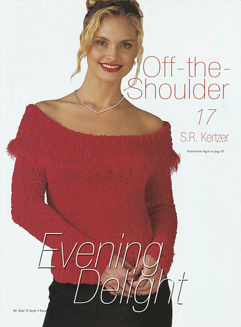 Off-the-Shoulder Evening Delight