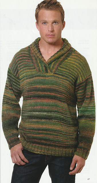 Men's Shawl Collar Pullover