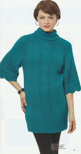 Cable & Lace Tunic