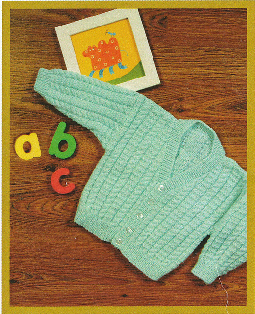 Cable Cardigan