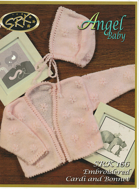 Embroidered Cardi & Bonnet
