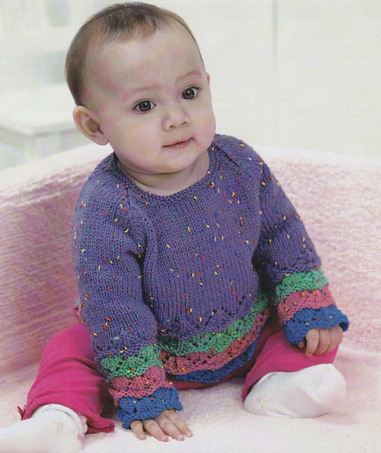Scallop Edge Pullover