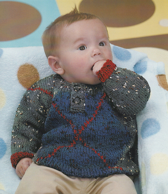 Argyle Pullover