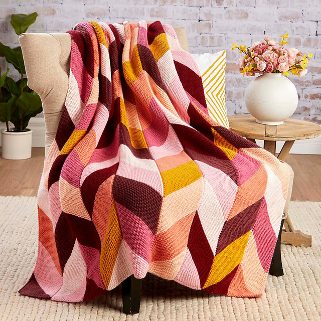 Modern Muse Chevron Throw