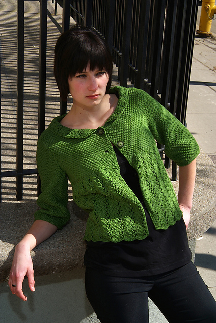 Empire Lace Cardi