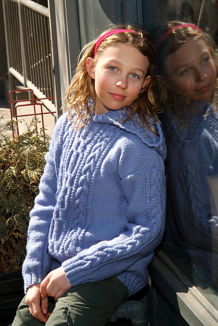 Crazy Cabled Hoodie