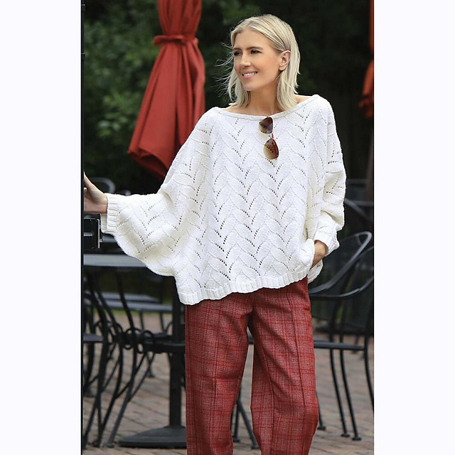 Vignetta Poncho Pullover
