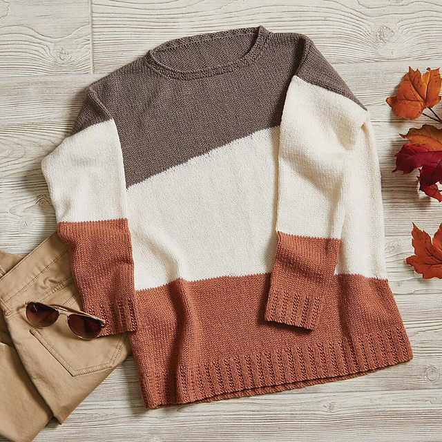 Colorblock Pullover