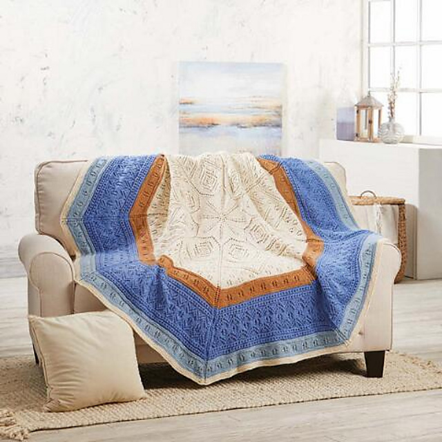 Winter Solstice Round Afghan