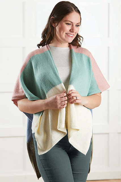 Colorblock Kimono