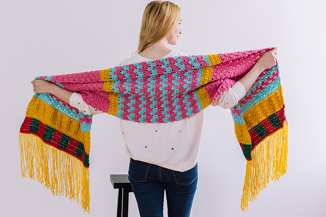 Winter Whirlwind Blanket Wrap