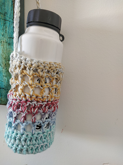 Rainbow bottle holder