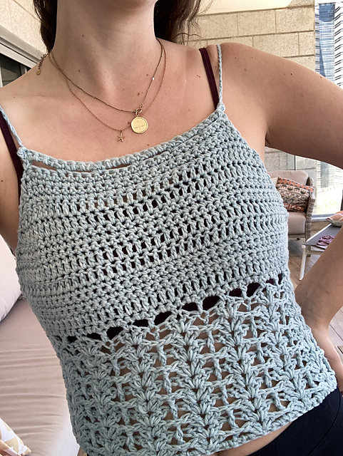 Ocean Crop Top
