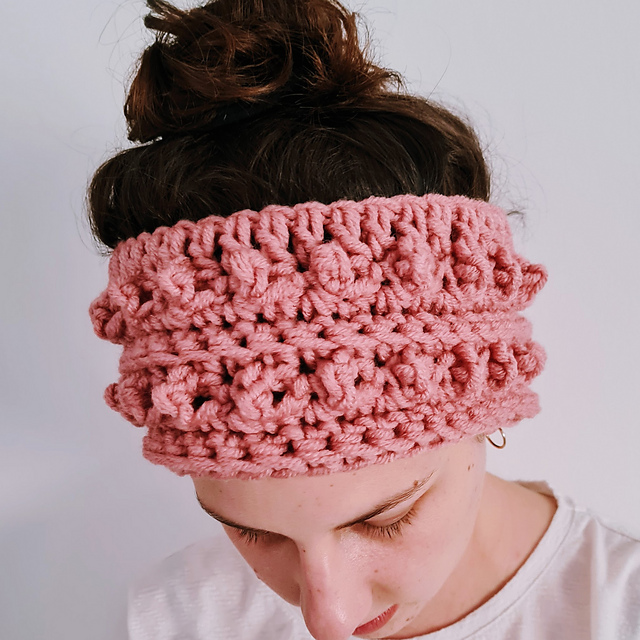 Blush Head Wrap Ear Warmer