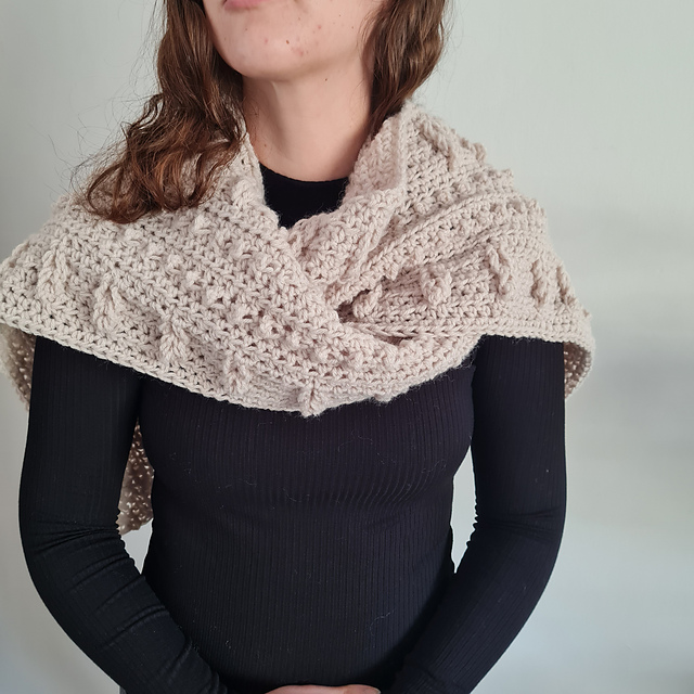Cable Train Scarf