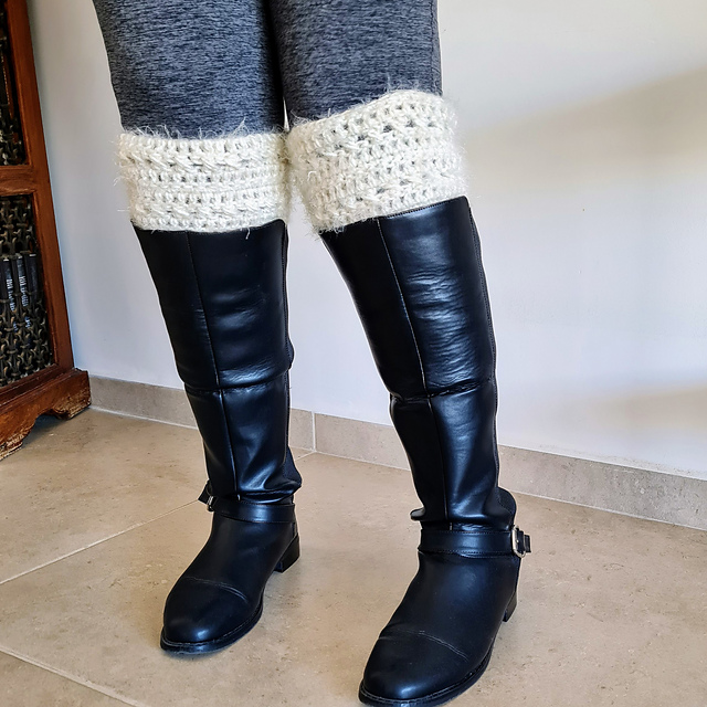 Oat Latte Boot Toppers