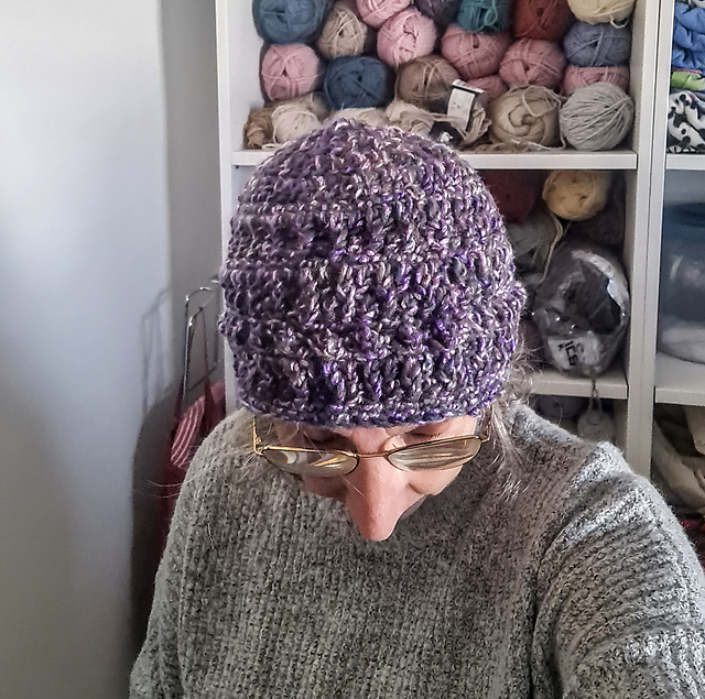Purple Beanie Hat