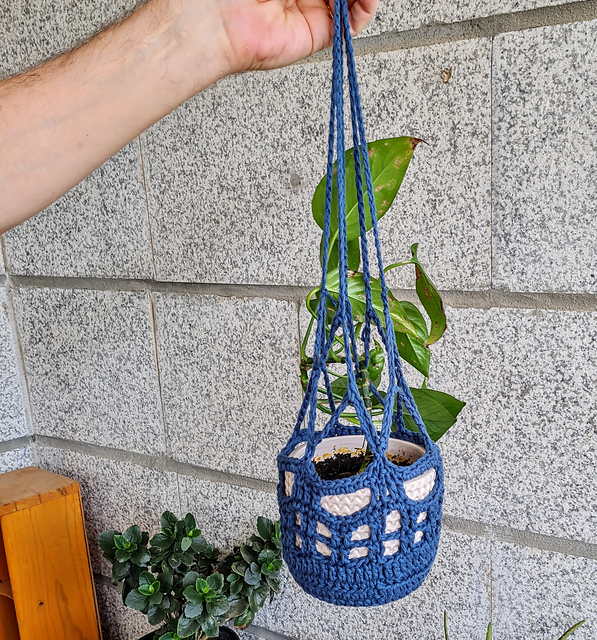 Indigo Plant Holder