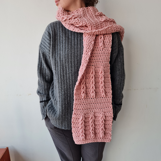 Chains of Love Blanket Scarf