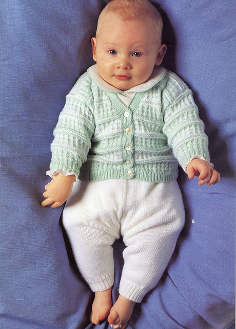 5 Slip Stitch Cardigan