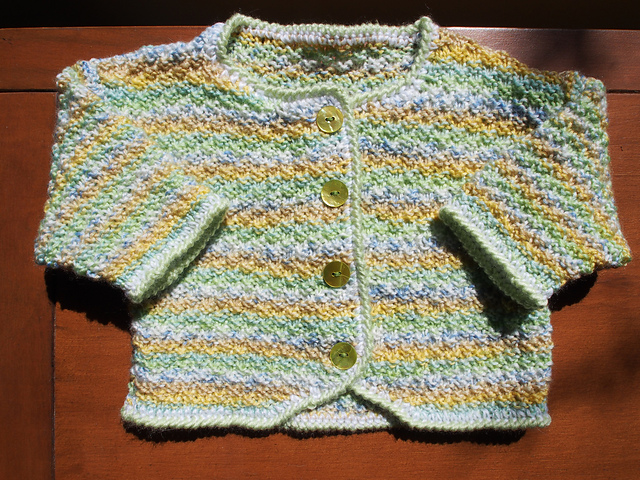 Jacket with Crochet Edging