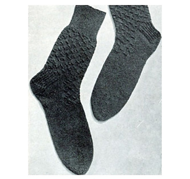 Men's Cross Pattern Socks #407