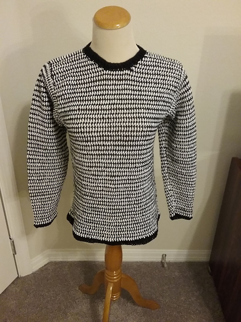 216ss-11 Monotone Mix Pullover