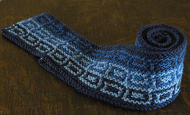 Colorful Squares Scarf