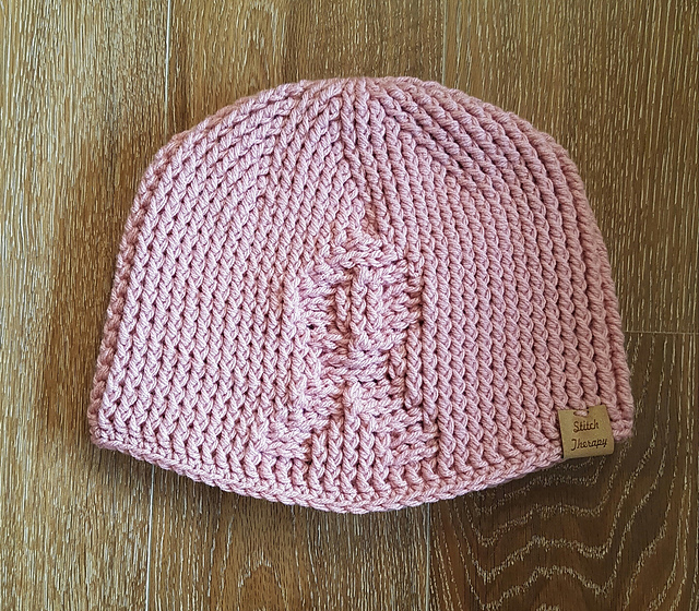 Embossed Awareness Ribbon Beanie