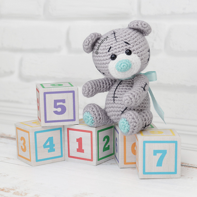 Keychain Little Teddy Bear