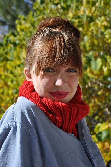 The Wrap Around Ribbed Cowl