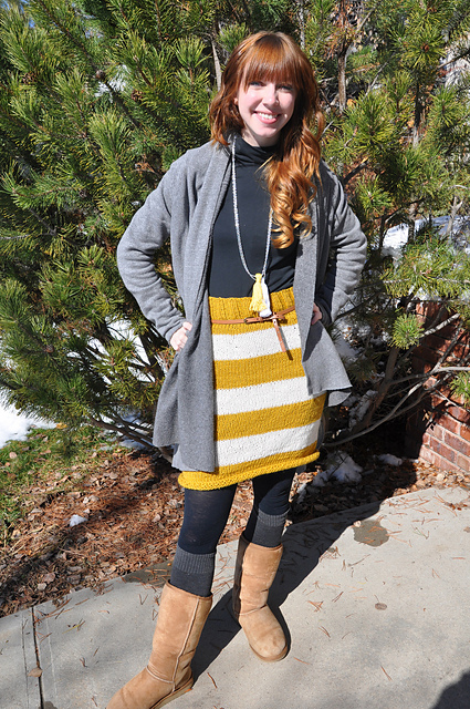 The Striped Skirt