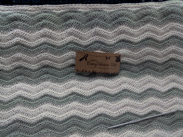 Sorbet Wool Blanket- Pistachio