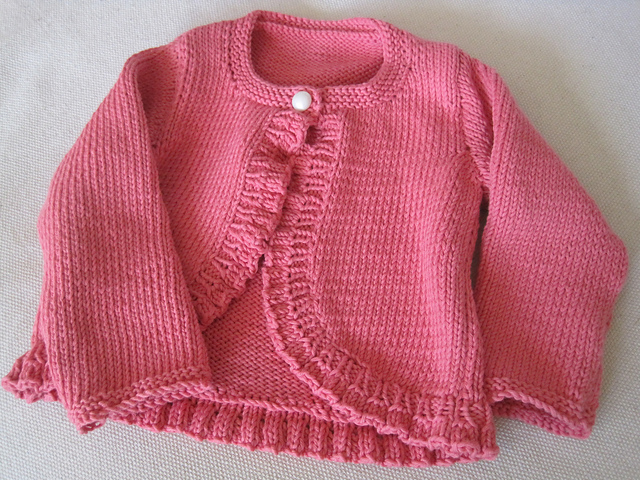 Ravelry: Bolero Cardigan with Long or Short Sleeves pattern