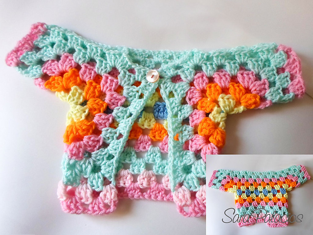 One piece granny jacket