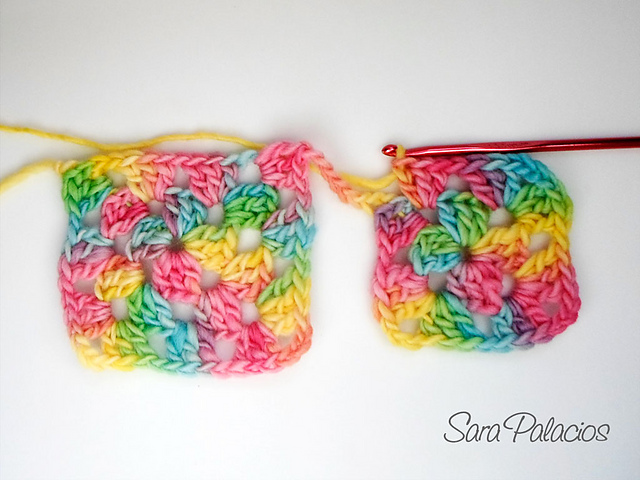 Continuous Granny Squares