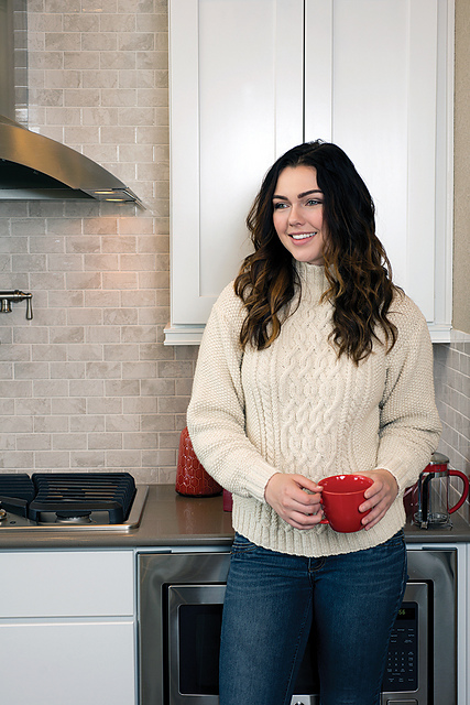 Winter Wonderland Aran Sweater
